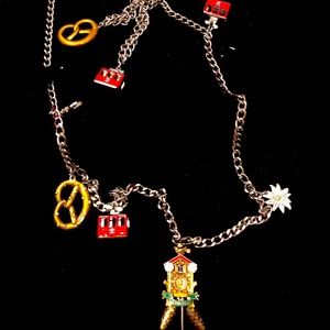 Chanel necklace,Paris Salzburg limited collection.